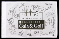 2024 Tebow Foundation Celebrity Gala & Golf Classic Pin Flag Signed By (19) With Tim Tebow, Brock Purdy, Marcus Allen, Doug Flutie (Beckett & Tebow) at PristineAuction.com