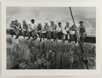Historical Photo Archive - "Lunch atop a Skyscraper" 1932 Limited Edition 16x22.5 Fine Art Giclee on Paper # 100 /375 at PristineAuction.com