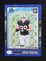 Brock Bowers 2024 Donruss Optic Blue Scope #215 RR RC at PristineAuction.com
