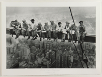 Historical Photo Archive - "Lunch atop a Skyscraper" 1932 Limited Edition 16x22.5 Fine Art Giclee on Paper # 95 /375 at PristineAuction.com