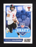 Patrick Mahomes II 2017 Score NFL Draft #2 RC at PristineAuction.com