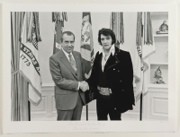 Historical Photo Archive - "The President and the King" 1970 Limited Edition 16x22.5 Fine Art Giclee on Paper # 82 /375 at PristineAuction.com