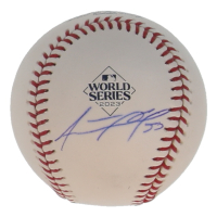Adolis Garcia Signed 2023 World Series Baseball (Beckett) at PristineAuction.com