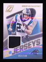Christian McCaffrey 2021 Zenith Z-Jerseys #15 #52/149 at PristineAuction.com