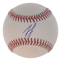 Luis Angel Acuna Signed OML Baseball (Beckett) at PristineAuction.com