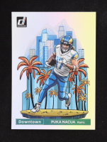 Puka Nacua 2024 Donruss Downtown! #20 at PristineAuction.com