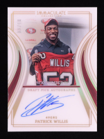 Patrick Willis 2023 Immaculate Collection Immaculate Draft Pick Autographs #16 #85/99 at PristineAuction.com