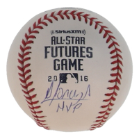 Yoan Moncada Signed 2016 Future Games OML Baseball Inscribed "MVP" (Beckett) at PristineAuction.com