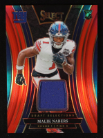 Malik Nabers 2024 Select Draft Selections Memorabilia Prizm Red #5 at PristineAuction.com