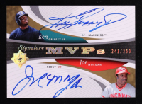 Ken Griffey Jr. / Joe Morgan 2005 Ultimate Signature MVP's Dual Autograph #GM EXCH #241/250 at PristineAuction.com
