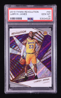 LeBron James 2018-19 Panini Revolution #40 (PSA 10) at PristineAuction.com
