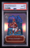 Patrick Mahomes II 2024 Donruss Optic Uptowns #20 (PSA 10) at PristineAuction.com