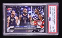 Stephen Curry / LeBron James / Kevin Durant 2024 Topps Now Olympic Games #26 (PSA 10) at PristineAuction.com