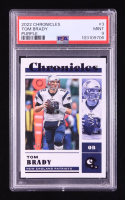 Tom Brady 2022 Panini Chronicles Purple #3 #2/49 (PSA 9) at PristineAuction.com