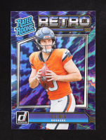 Bo Nix 2024 Donruss Rated Rookies Retro #19 RC at PristineAuction.com