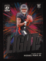 Michael Penix Jr. 2024 Donruss Optic Light it Up #3 RC at PristineAuction.com