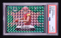 Jayden Daniels 2024 Panini Mosaic Mosaic Green #272 DEB RC (PSA 10) at PristineAuction.com