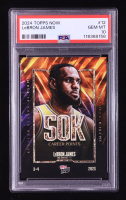 LeBron James 2024-25 Topps Now #12 (PSA 10) at PristineAuction.com