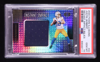 Justin Herbert 2020 Panini Illusions Instant Impact Jerseys #3 RC (PSA 10) at PristineAuction.com