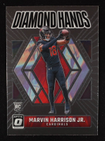 Marvin Harrison Jr. 2024 Donruss Optic Diamond Hands #3 RC at PristineAuction.com