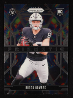 Brock Bowers 2024 Prizm Prizmatic #20 RC at PristineAuction.com