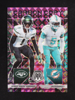 Ahmad Gardner / Jalen Ramsey 2023 Panini Mosaic Carbon Copy Mosaic Purple #10 #27/49 at PristineAuction.com