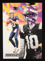 Drake Maye 2024 Rookies and Stars Rookie Exclusive #3 RC at PristineAuction.com