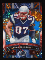Rob Gronkowski 2024 Topps Resurgence Blue and Orange Spark #66 at PristineAuction.com