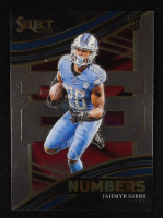 Jahmyr Gibbs 2023 Select Select Numbers #12 RC at PristineAuction.com