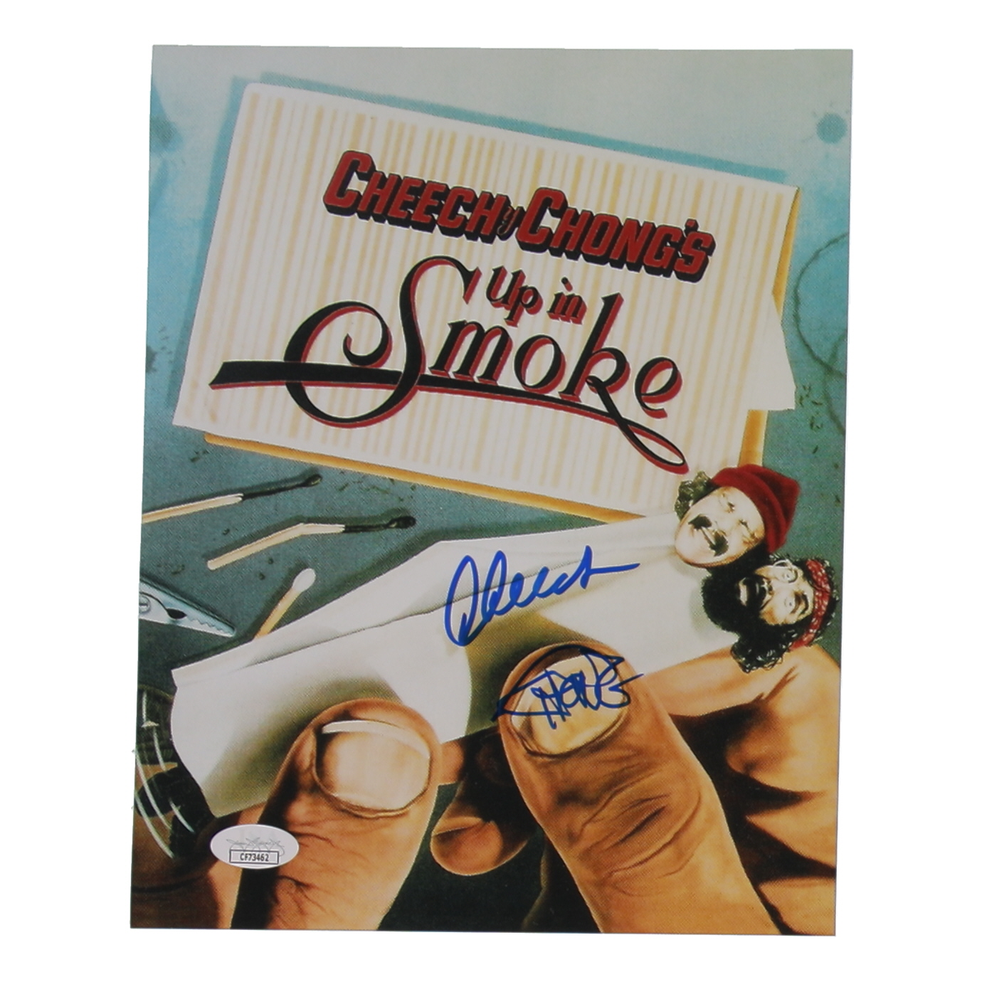 Cheech Marin & Tommy Chong Signed "Cheech & Chong's Up in Smoke" 8x10 Photo (JSA) at PristineAuction.com Cheech Marin & Tommy Chong Signed "Cheech & Chong's Up in Smoke" 8x10 Photo (JSA) at PristineAuction.com