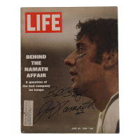 Joe Namath Signed 1969 LIFE Magazine Inscribed "Bull Story!" (JSA) at PristineAuction.com