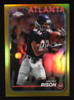 Andre Rison 2024 Topps Chrome Gold Refractors #3 #13/50 at PristineAuction.com