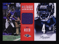 Ed Reed 2013 Prestige League Leaders Materials #19 #33/299 at PristineAuction.com