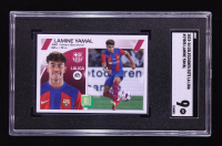 Lamine Yamal 2023-24 Panini Colecciones Este La Liga Stickers #19BIS RC (SGC 9) at PristineAuction.com