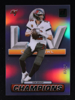 Tom Brady 2022 Clearly Donruss Clearly Champions Green #1 #02/25 at PristineAuction.com