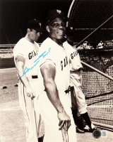 Willie Mays Signed Giants 8x10 Photo (Beckett) at PristineAuction.com