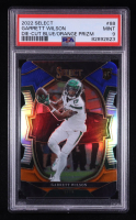 Garrett Wilson 2022 Select Prizm Blue and Orange Die Cut #88 #32/35 RC (PSA 9) at PristineAuction.com