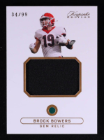 Brock Bowers 2024 Keepsake Edition Gem Relic #286 RC #34/99 at PristineAuction.com