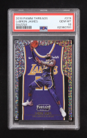 LeBron James 2018-19 Panini Threads Dazzle #215 (PSA 10) at PristineAuction.com