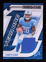 Jahmyr Gibbs 2023 Rookies and Stars Year One Jerseys #12 RC at PristineAuction.com