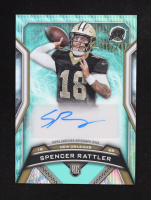 Spencer Rattler 2024 Topps Resurgence Resurgence Rookie Signatures Aqua Surge #RRSSR #185/249 RC at PristineAuction.com