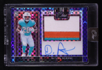 De'Von Achane 2023 Panini One Precision Rookie Patch Autographs Blue #306 RC #39/75 at PristineAuction.com