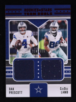 Dak Prescott / CeeDee Lamb 2024 Rookies and Stars Team Dual Jerseys #15 #297/399 at PristineAuction.com