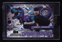 Randy Johnson 2024 Wild Card Alumination Dino-Might T-Rex Silver Shimmer #RJ #1/3 at PristineAuction.com