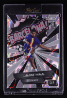 Lamine Yamal 2024 Wild Card Comix Barcelona! Black and Silver Lava #LY13 #3/4 at PristineAuction.com