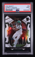Garrett Wilson 2022 Select Prizm White Prizm Die-Cut #88 #10/99 RC (PSA 9) at PristineAuction.com