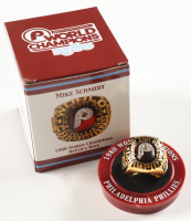 1980 Phillies World Series MLB Replica Championship Ring with Original Box at PristineAuction.com