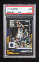Stephen Curry 2022-23 Donruss Optic Choice Black Gold #96 RC #2/8 (PSA 9) at PristineAuction.com
