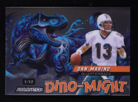Dan Marino 2024 Wild Card Alumination Dino-Might Prismatic Silver #DMTRX1DM #1/12 at PristineAuction.com