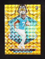 Brian Thomas Jr. 2024 Panini Mosaic Mosaic Reactive Yellow #323 RC at PristineAuction.com